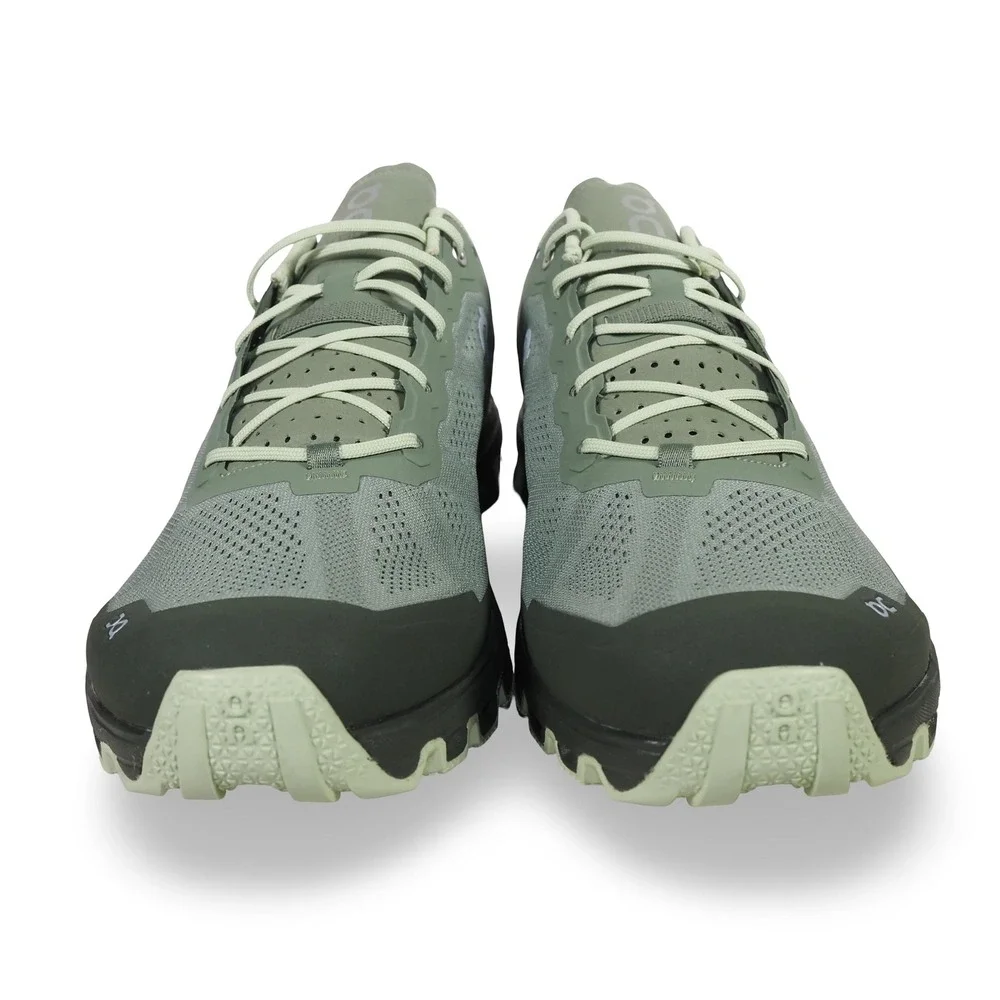 On Cloudventure Mens 11.5 Green Missiongrip Trail Running Hiking Shoes